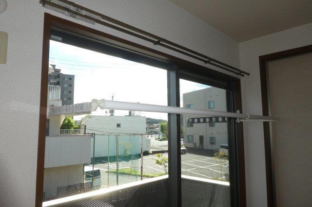 ペルレDの設備|室内物干し