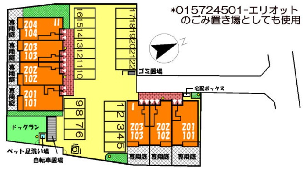 バレリアンⅡの区画図