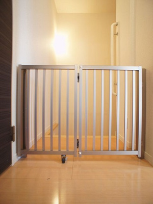 【設備】 | メゾン・ボヌールＥ | ペット専用バリケードです♪♪