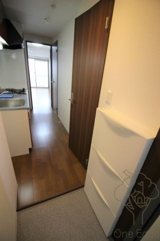 Goパレス福島の玄関