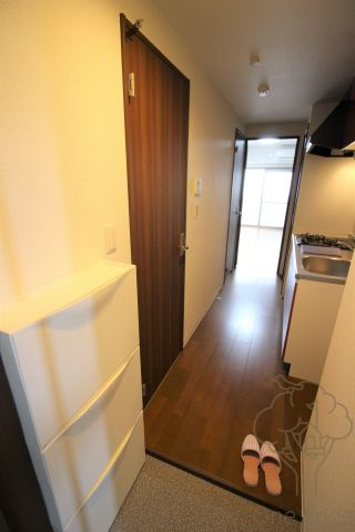Goパレス福島の玄関