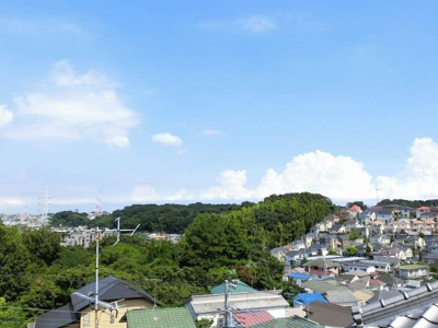 【展望】 | ハイラーク大倉山2棟 | ３階部分からの眺望