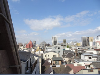 【展望】 | リベール根岸　ベランダからの眺望