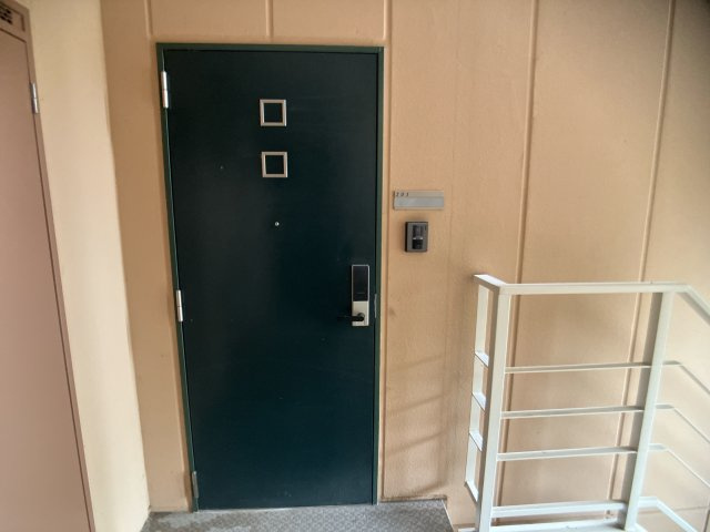 ハイドリーム谷口の玄関