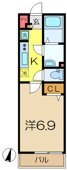 【間取り】 | リブリ・パークヒル洋光台