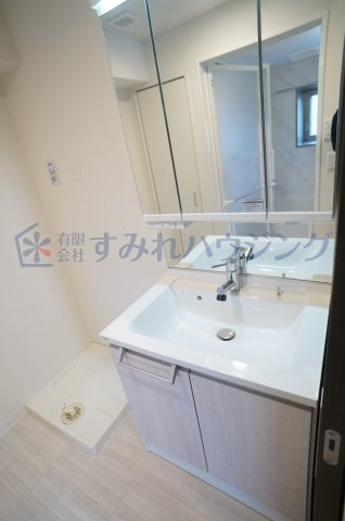 セントラルハウスの洗面所