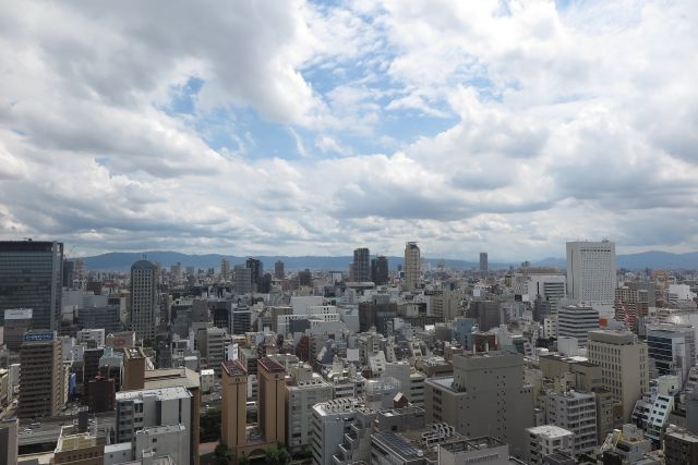 大阪ひびきの街・ザ・サンクタスタワーの展望