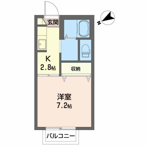 カオリーモ青山の間取り