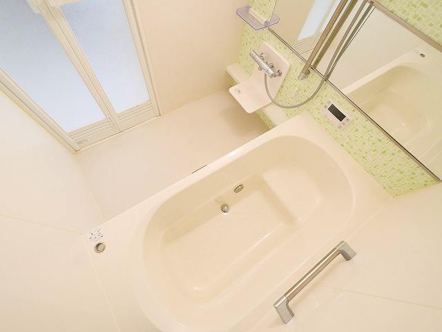 サニーコート（大森町）の浴室|コンパクトで使いやすいお風呂です