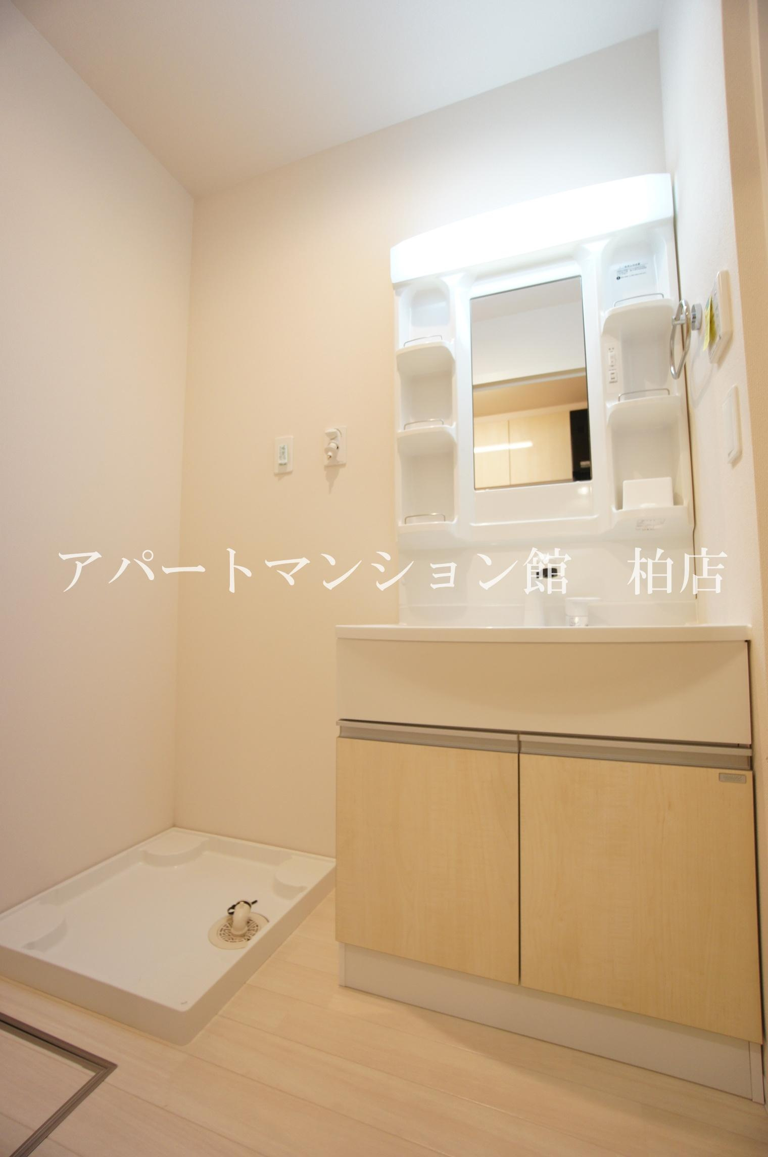 Racineの洗面所