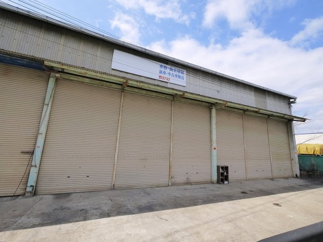 北之庄西町倉庫の外観