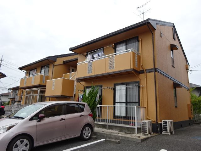 倉敷市大島のアパートの外観