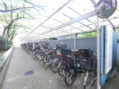 【駐車場】 | 日商岩井川崎塚越マンション | 駐輪場