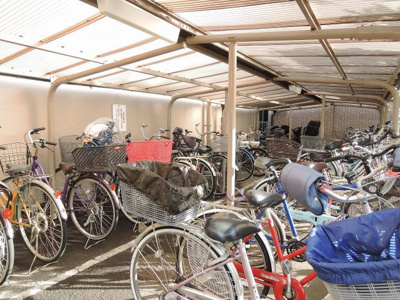 【その他共用部分】 | コスモ川崎京町 | 駐輪場