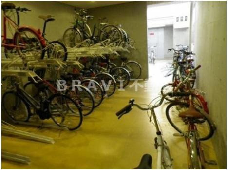 BRAVI上本町（ブラービ上本町）　BRAVI不動産のその他共用部分|【BRAVI上本町】駐輪場です