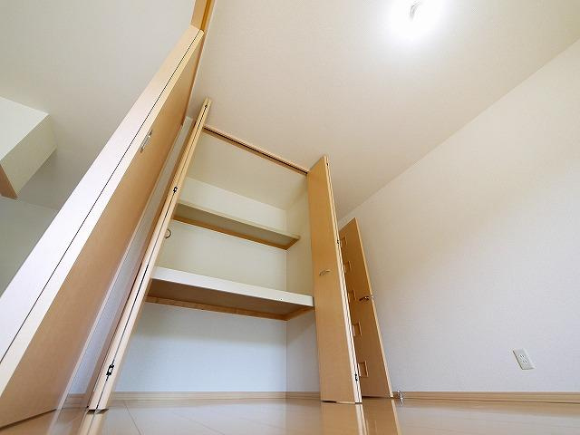 ガーデンパークC棟の収納|便利な収納スペースです
