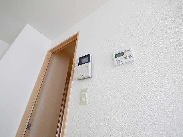 ガーデンパークC棟のセキュリティ|モニター付きインターホン