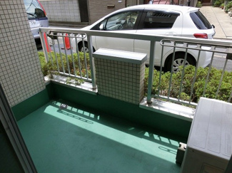 【バルコニー】 | オリーブハウス船橋 | 洗濯物を干すのに十分な広さです