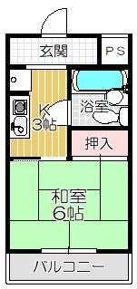 【間取り】 | オークハイツ