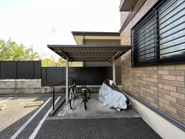 クレールマルシェのその他共用部分|自転車置場