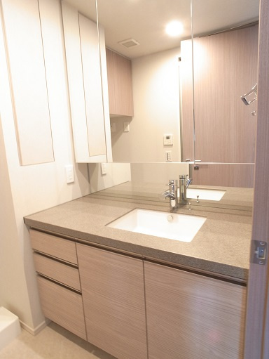 中央区月島２丁目の賃貸マンションのその他|洗面