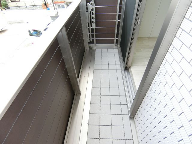 シャロームⅡのバルコニー