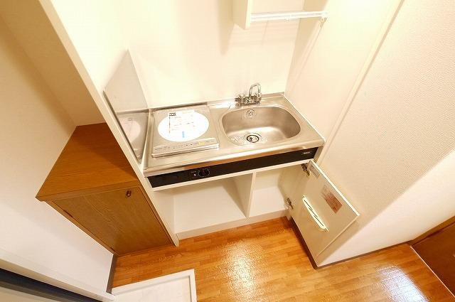 シャトー・ドゥ・クリヨンのキッチン|使いやすいキッチンです