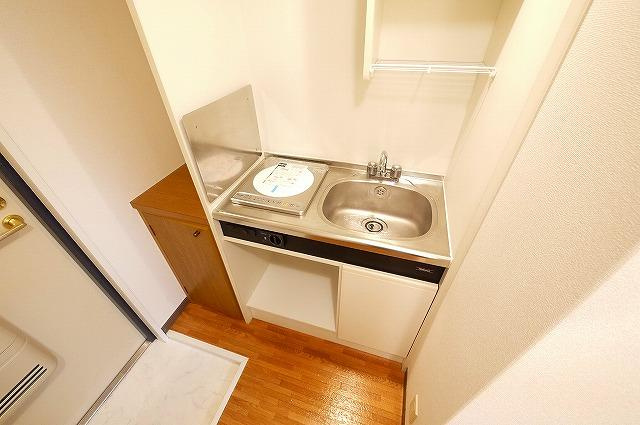 シャトー・ドゥ・クリヨンのキッチン|お料理しやすいキッチンです