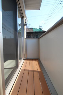 【バルコニー】 | ミルクロス | 南面バルコニー
