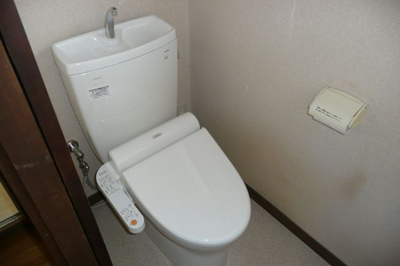 【トイレ】 | コーポ石井Ⅱ | 温水洗浄便座付