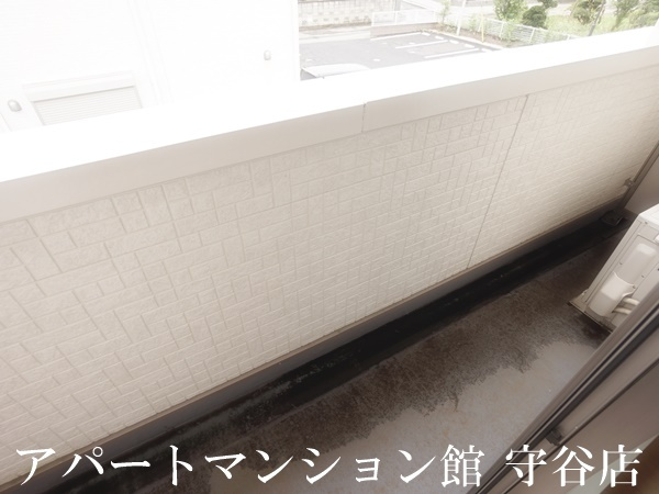 ガーデンシティBのバルコニー