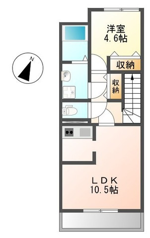 ガーデンシティBの間取り