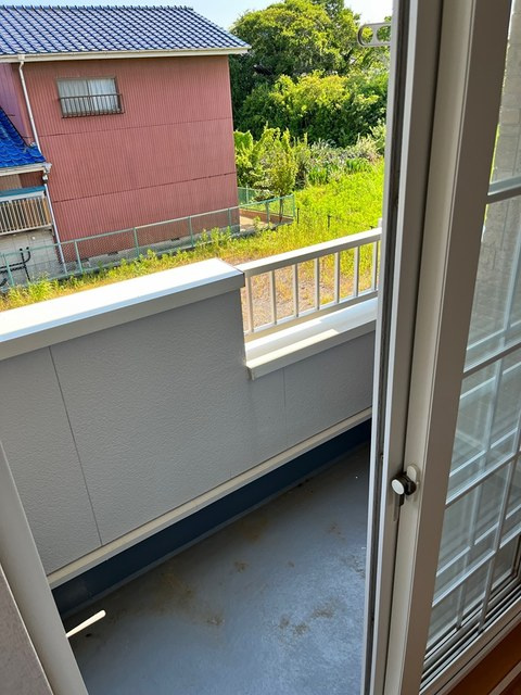 ブライド・ハウスAのバルコニー