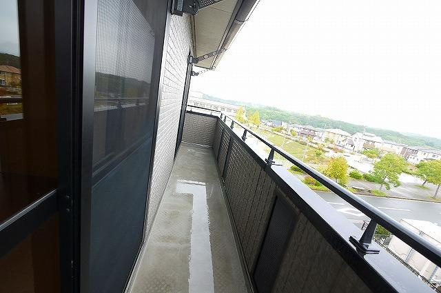 ベローチェ梅美台のバルコニー|バルコニー付きです