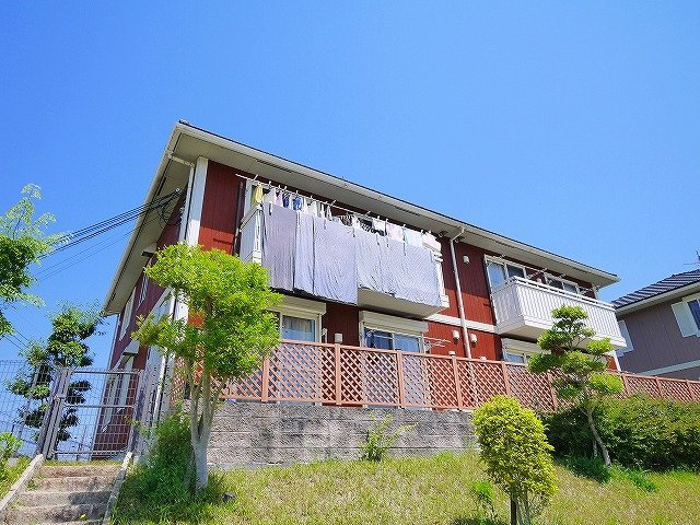 リビングタウン学研都市F～J　Ｇ棟の外観|外観もきれいです