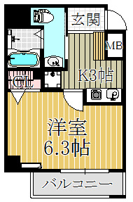 【間取り】 | リオレスタ西宮
