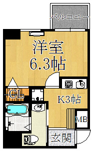 【間取り】 | リオレスタ西宮