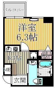 【間取り】 | リオレスタ西宮