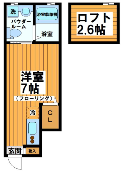 【間取り】 | グランエッグス中野方南町