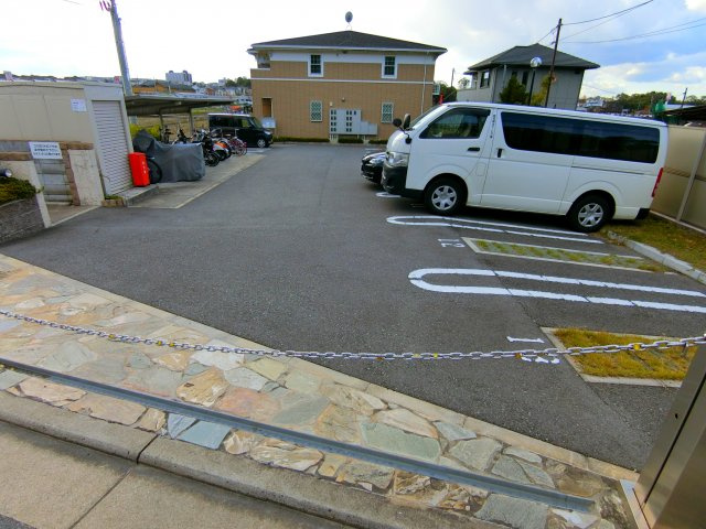 パークサイドステージの駐車場