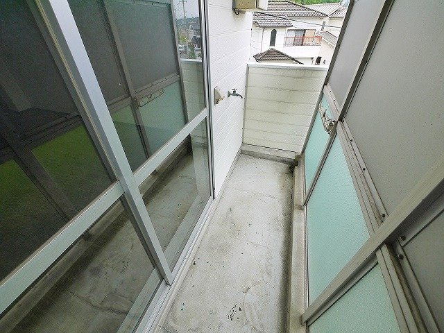 プラザ藤の木のバルコニー