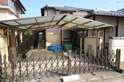 【駐車場】 | 大津市仰木の里６丁目12-5　中古戸建