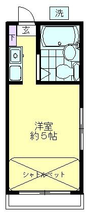 サワハイム所沢の間取り