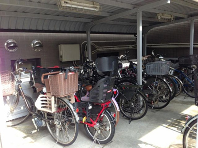 【その他共用部分】 | グリーンシティー鷺沼参番館 | 駐輪場