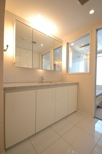 港区六本木３丁目の賃貸マンションのその他|洗面