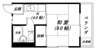 【間取り】 | 西大津コーポ