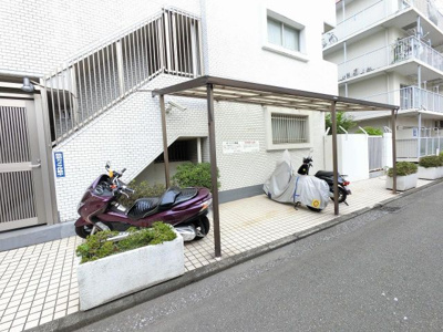 【その他共用部分】 | パラスト日吉 | バイク置き場