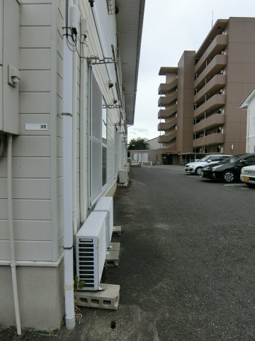 スカイハイツのバルコニー