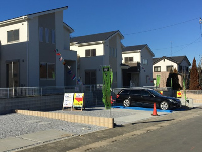 【外観】 | 滑川町月輪　土地広々100坪以上の新築分譲住宅全5棟、ラスト3棟 | おしゃれな外観です