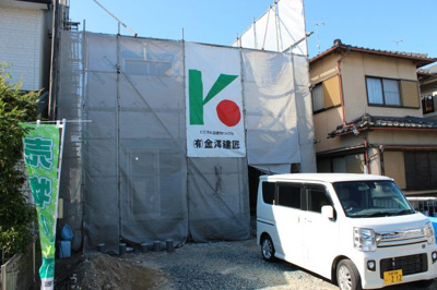 【外観】 | 大津市本堅田６丁目32-11　新築戸建 | 2017年10月撮影、外観